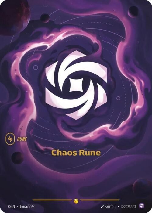 Chaos Rune (Alternate Art) - 166a/298