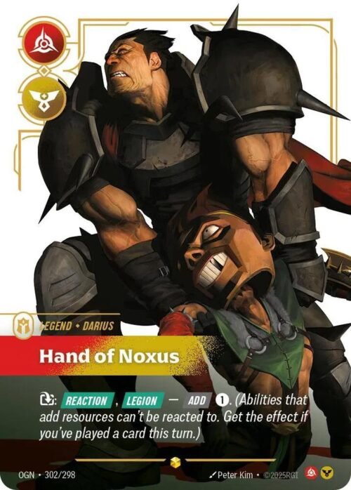 Darius - Hand of Noxus (Overnumbered) - 302/298
