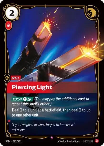Piercing Light - 023/221