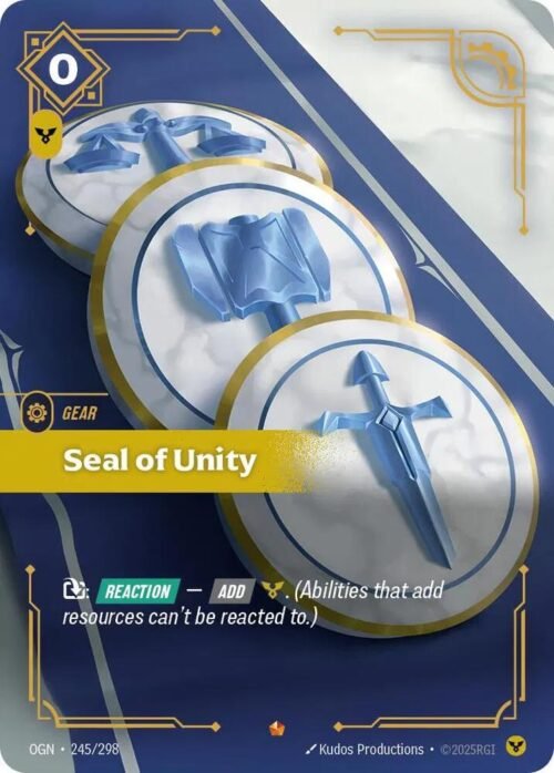 Seal of Unity  - 245/298