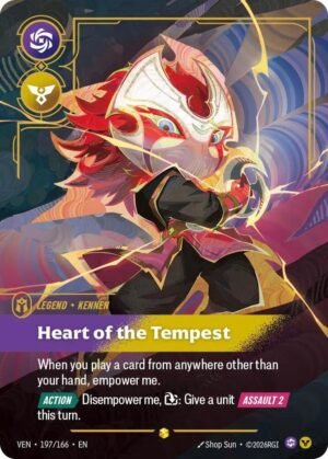 Yordle,-Kennen---Heart-of-the-Tempest-(Overnumbered) Yordle, Kennen - Heart of the Tempest (Overnumbered) - 197/166