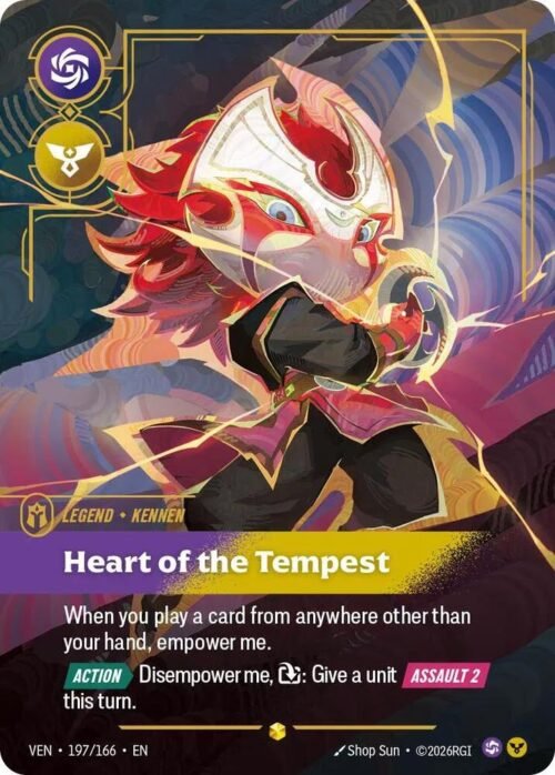 Yordle, Kennen - Heart of the Tempest (Overnumbered) - 197/166